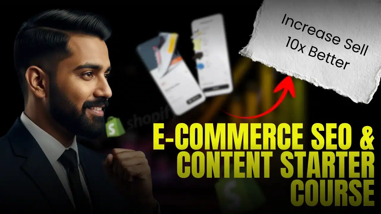E-commerce SEO & Content Starter Course